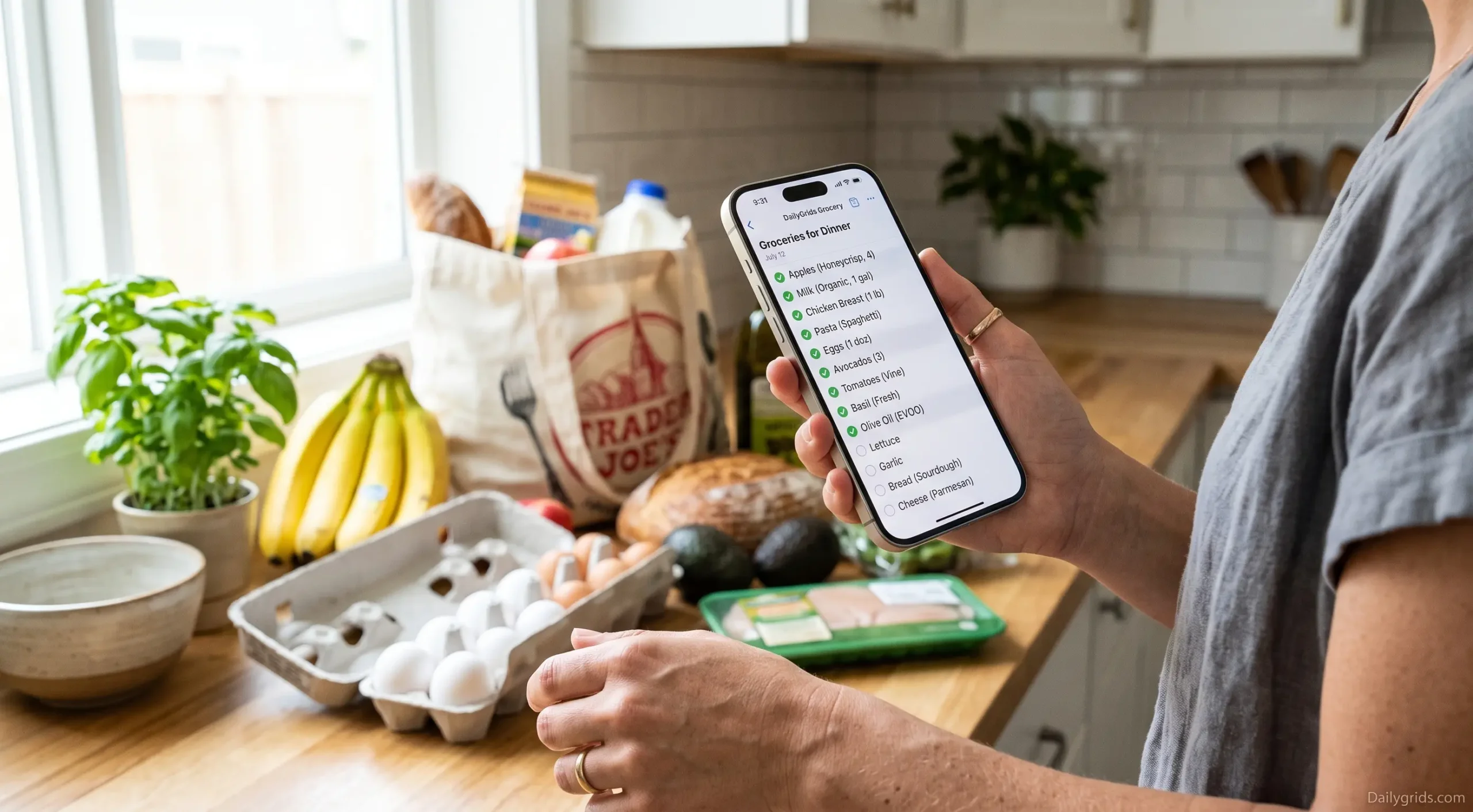 Use a Grocery List App Instead of Your Memory