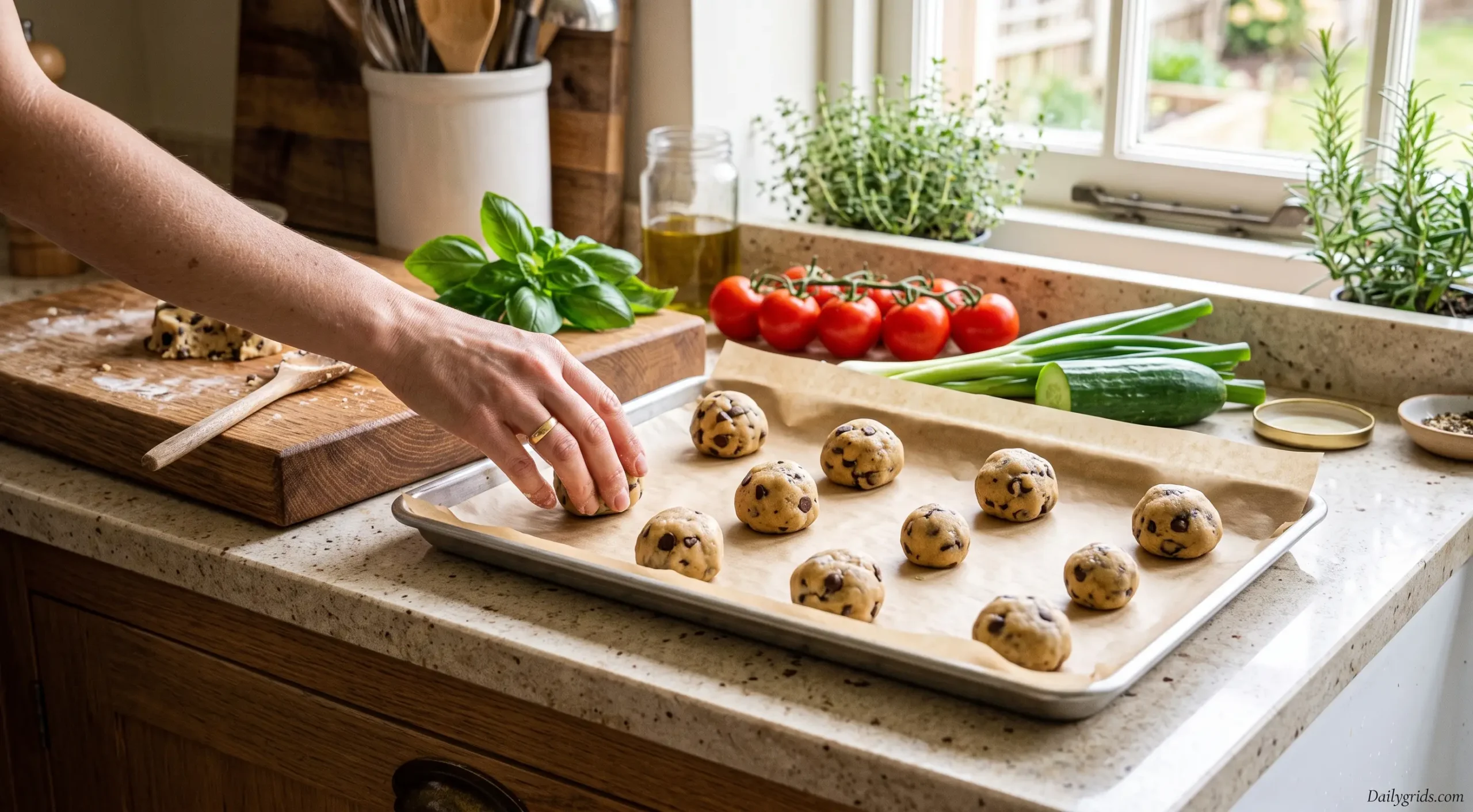 Line Your Baking Trays Before You Even Start Cooking